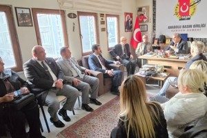 CHP İlkadım İlçe Başkanlığı’ndan Anadolu Basın Birliği’ne Ziyaret